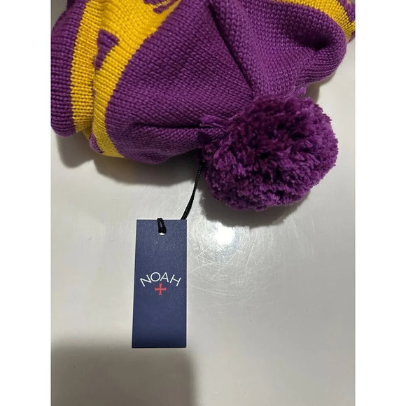 Noah x RHCP Tam Beanie Hat Purple - Picture 6 of 10